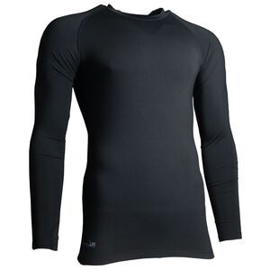 Precision Childrens/Kids Essential Baselayer Long-Sleeved Sports Shirt / Black